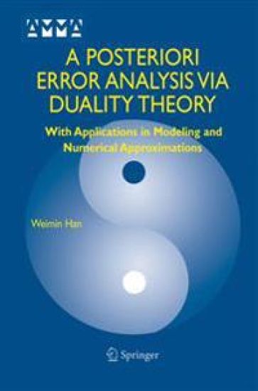 A Posteriori Error Analysis Via Duality Theory