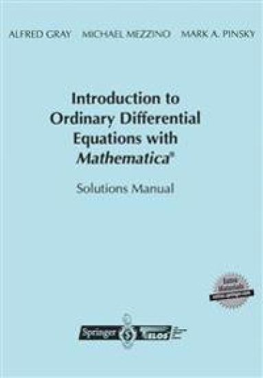 Introduction to Ordinary Differential Equations with Mathematica®