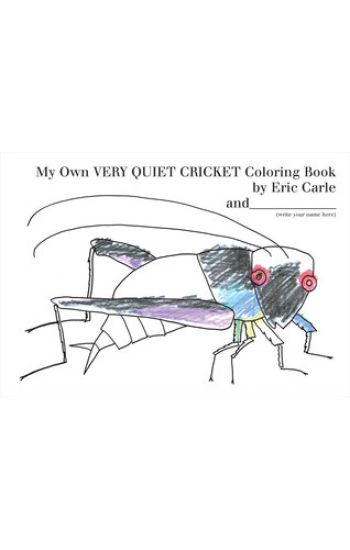My Own Very Quiet Cricket Coloring Book