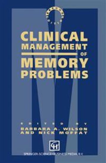 Clinical Management of Memory Problems – Moffat Nick, kirjan kansikuva