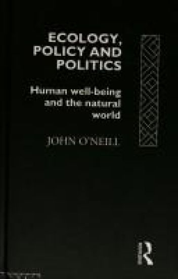 Ecology, Policy and Politics