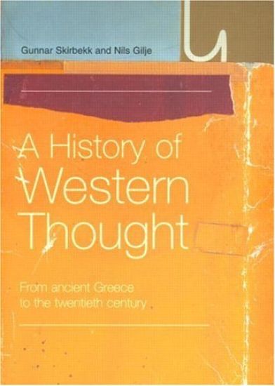 A History of Western Thought