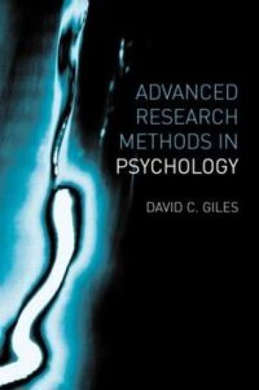Advanced Research Methods in Psychology