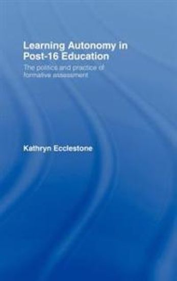 Learning Autonomy in Post-16 Education