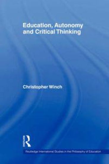 Education, Autonomy and Critical Thinking
