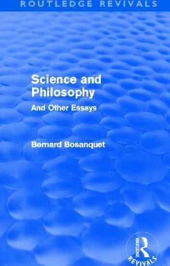 Science and Philosophy (Routledge Revivals)