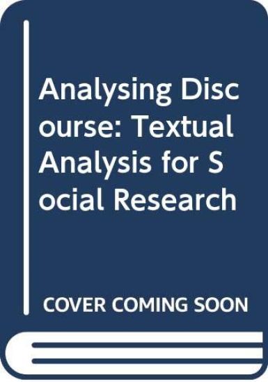 Analysing Discourse