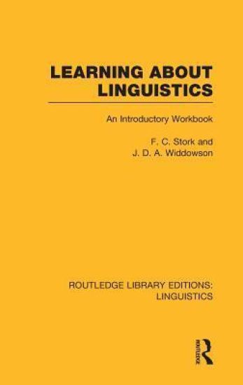 Learning about Linguistics