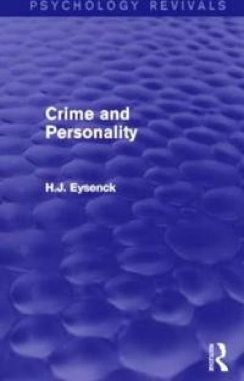 Crime and Personality (Psychology Revivals)