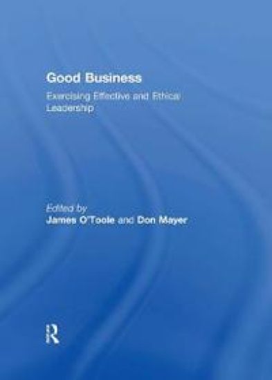 Good Business – James O'Toole, kirjan kansikuva