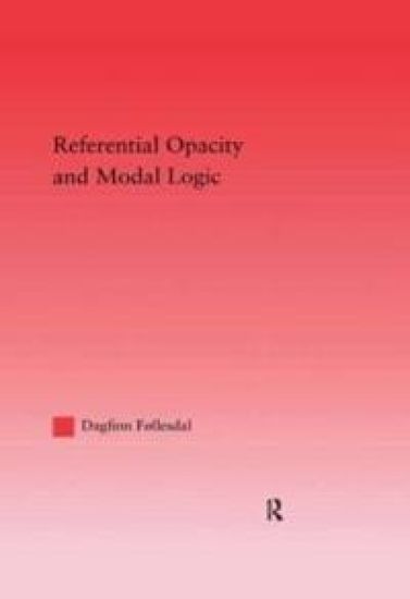 Referential Opacity and Modal Logic