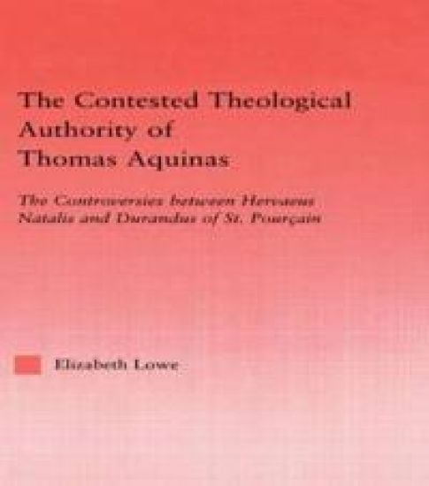 The Contested Theological Authority of Thomas Aquinas