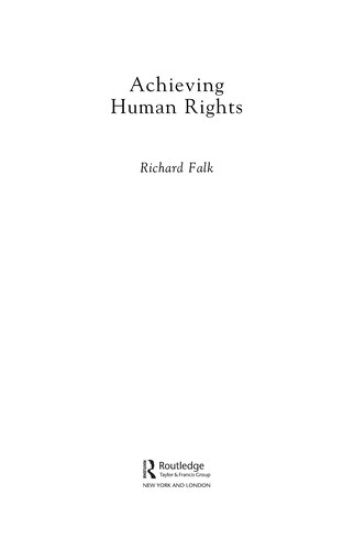 Achieving Human Rights
