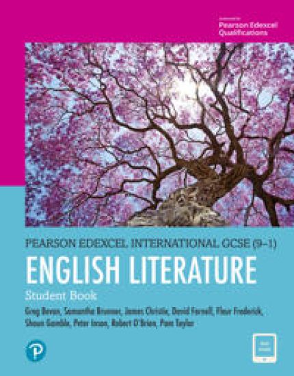 Pearson Edexcel International GCSE (9-1) English Literature Student Book – Pam Taylor, kirjan kansikuva