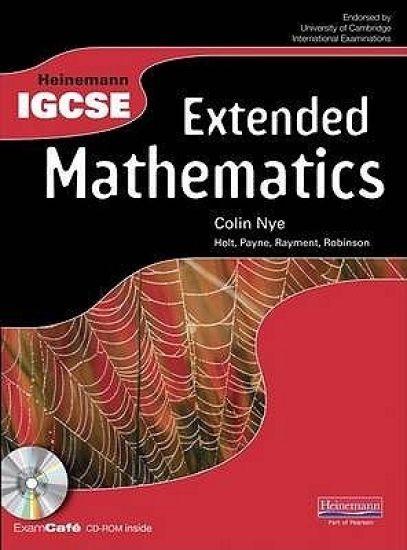 Heinemann IGCSE Extended Mathematics Student Book with Exam Café CD