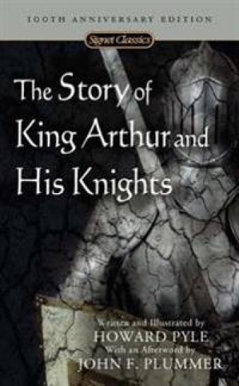 The Story Of King Arthur And His Knights – Howard Pyle, kirjan kansikuva