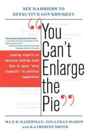 You Can't Enlarge The Pie
