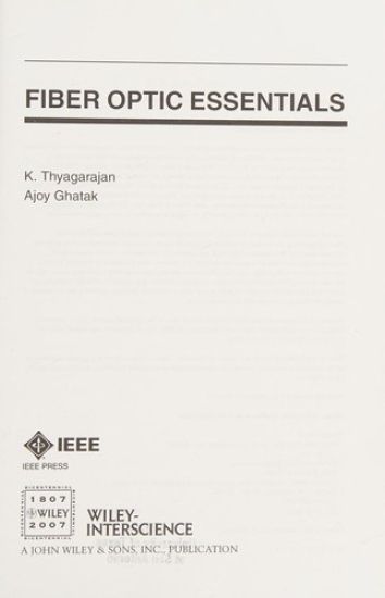 Fiber Optic Essentials