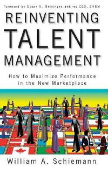 Reinventing Talent Management – William A. Schiemann, kirjan kansikuva