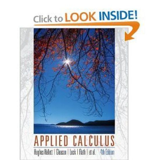 Applied Calculus, Binder Version