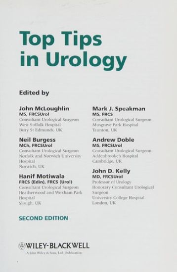 Top Tips in Urology