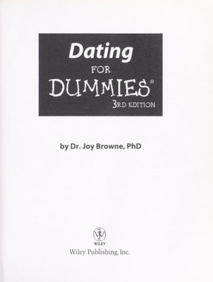 Dating For Dummies