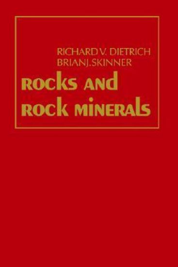Rocks and Rock Minerals – Richard V. Dietrich, kirjan kansikuva