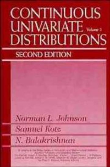 Continuous Univariate Distributions, Volume 2