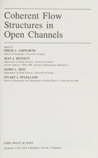 Coherent Flow Structures in Open Channels