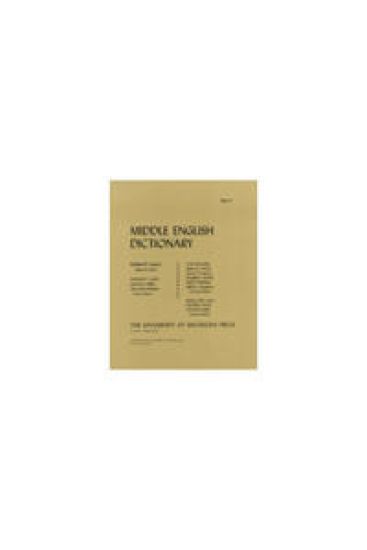 Middle English Dictionary