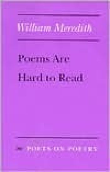 Poems Are Hard to Read