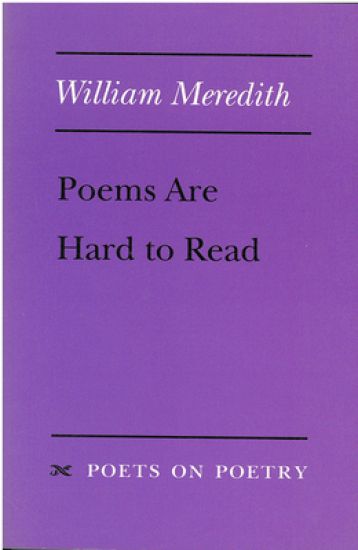Poems Are Hard to Read