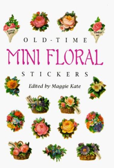 Old-Time Mini Floral Stickers