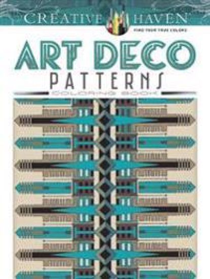 Creative Haven Art Deco Patterns Coloring Book