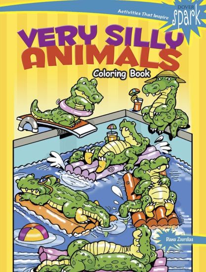 Spark Very Silly Animals Coloring Book