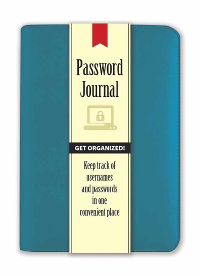 Password Journal: Caribbean Blue