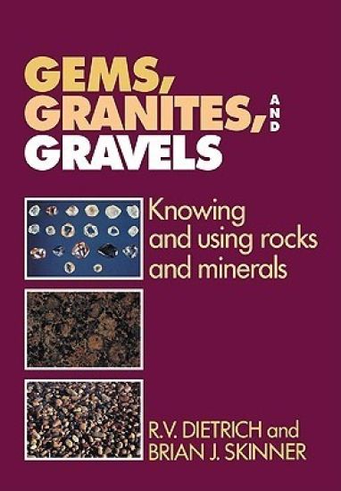 Gems, Granites, and Gravels – Dietrich R. V., kirjan kansikuva
