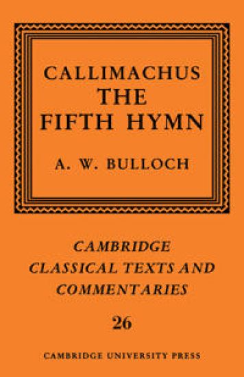 Callimachus: The Fifth Hymn
