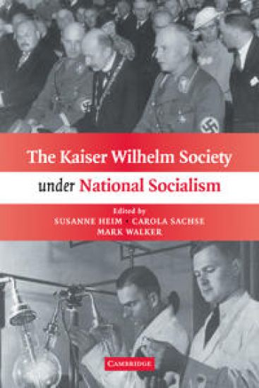 The Kaiser Wilhelm Society under National Socialism