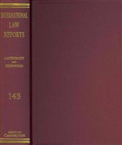 International Law Reports