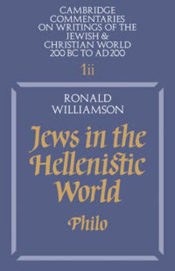 Jews in the Hellenistic World: Volume 1, Part 2 – Ronald Williamson, kirjan kansikuva