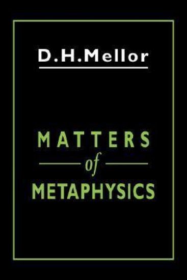 Matters of Metaphysics