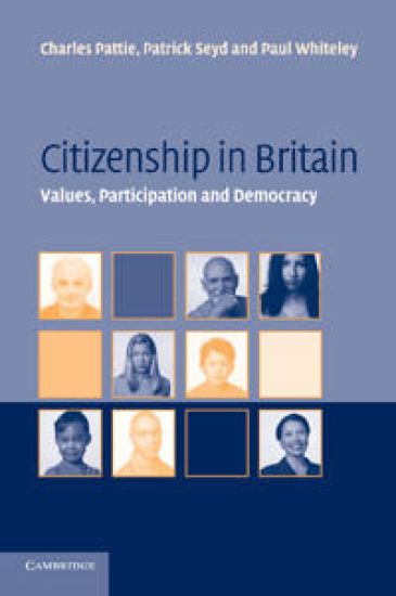 Citizenship in Britain – Charles Pattie, kirjan kansikuva