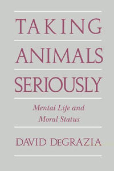 Taking Animals Seriously – David DeGrazia, kirjan kansikuva