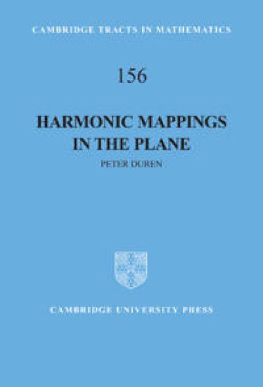 Harmonic Mappings in the Plane