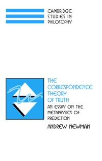 The Correspondence Theory of Truth