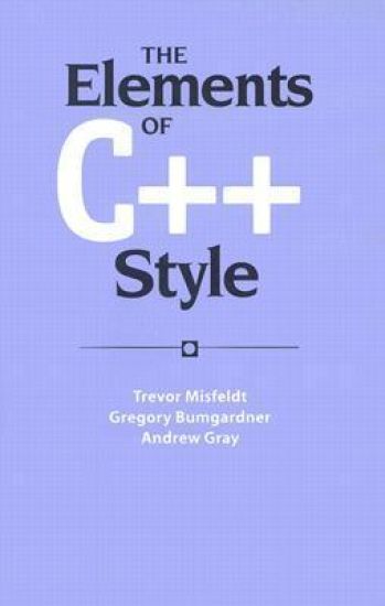 The Elements of C++ Style