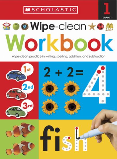 First Grade Wipe-Clean Workbook: Scholastic Early Learners (Wipe-Clean)