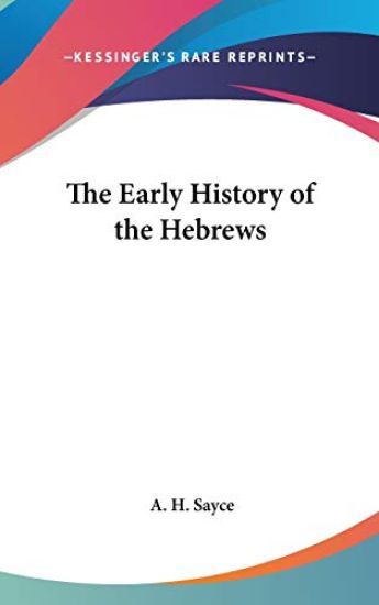 Early History of the Hebrews