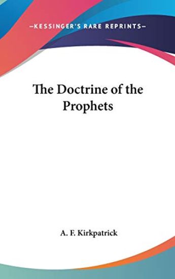 Doctrine of the Prophets